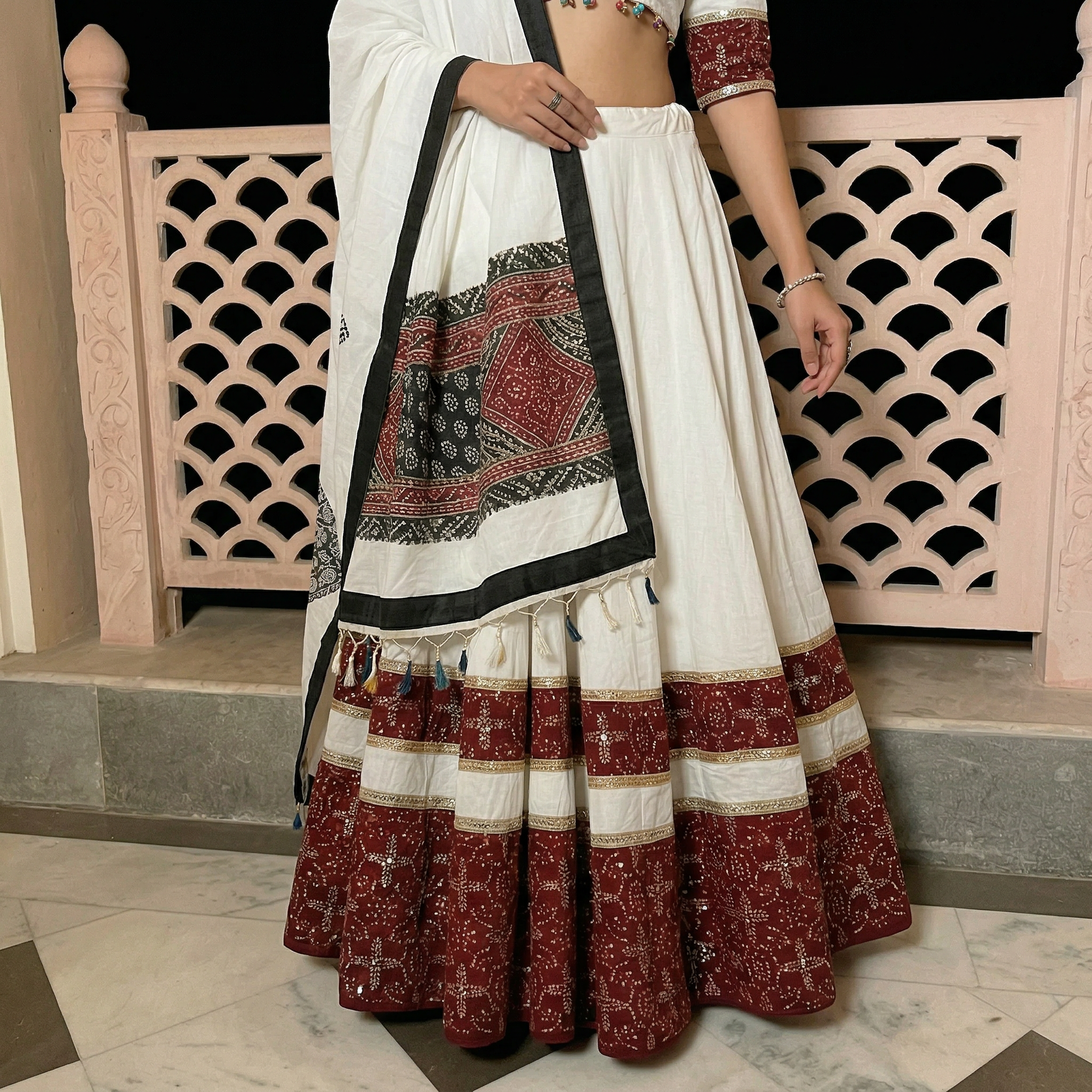 Ivory Elegance Chaniya Choli