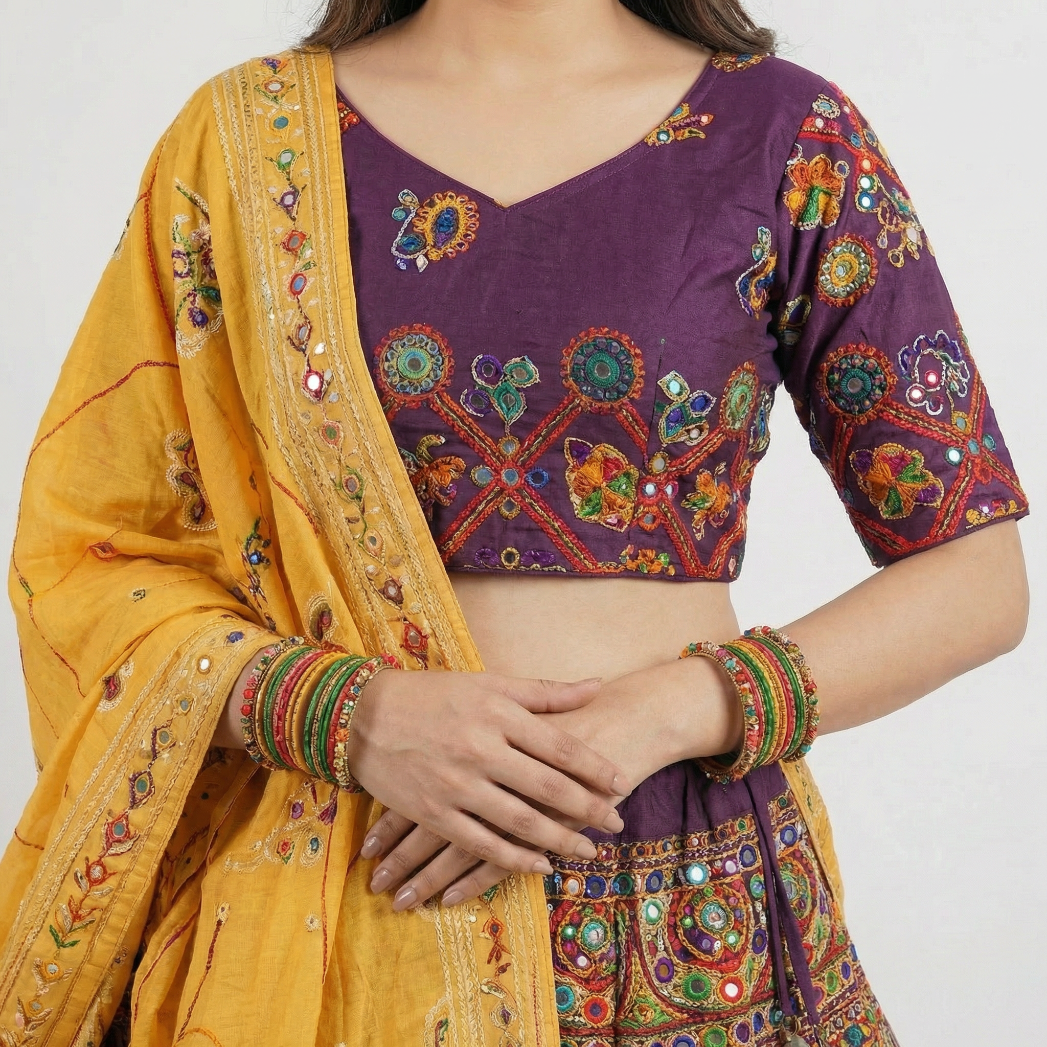 Plum Royale Chaniya Choli