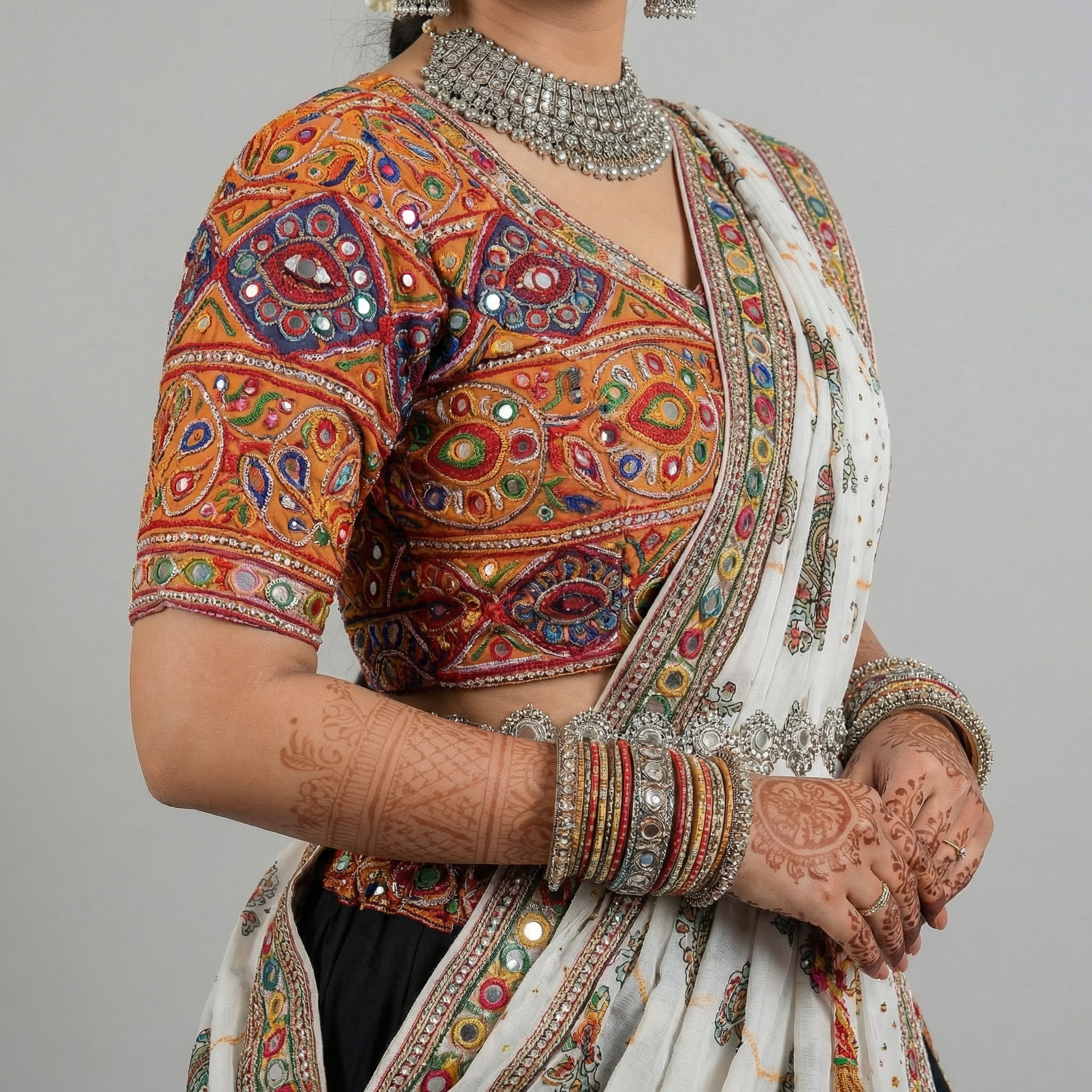 Noir Blossom Chaniya Choli