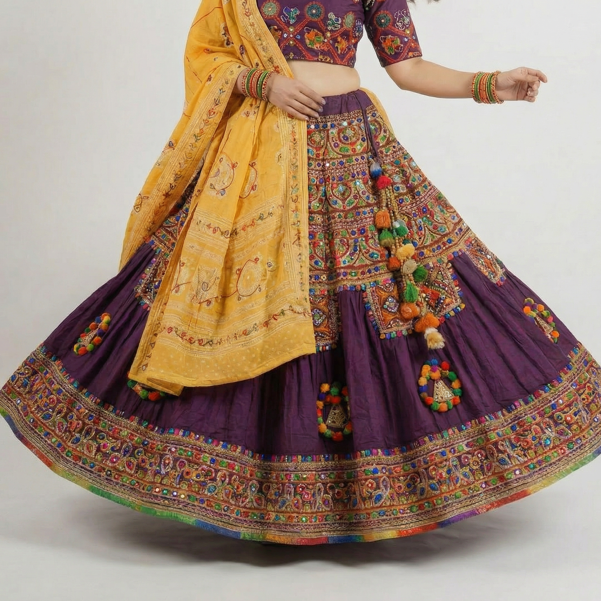Plum Royale Chaniya Choli