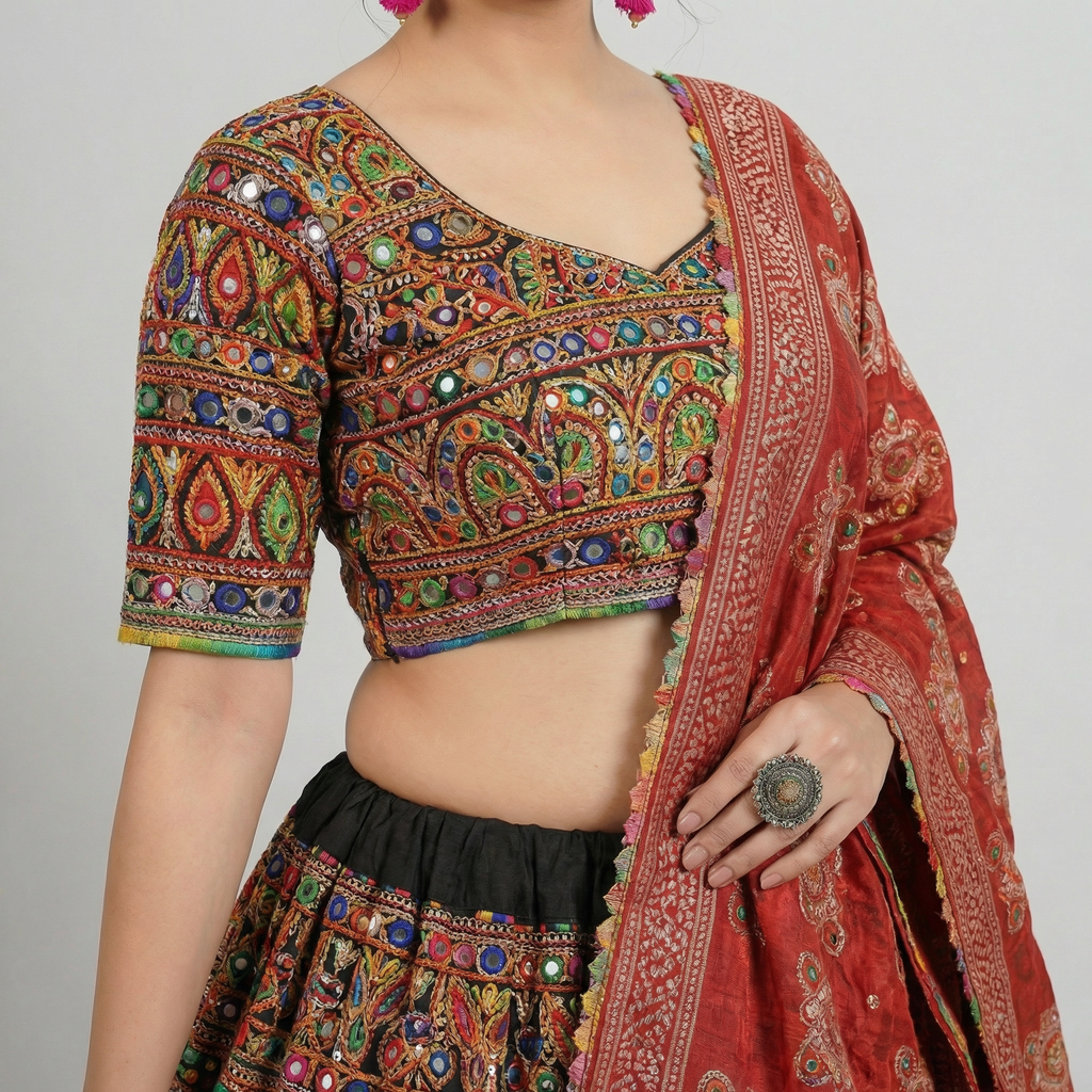 Obsidian Festive Chaniya Choli