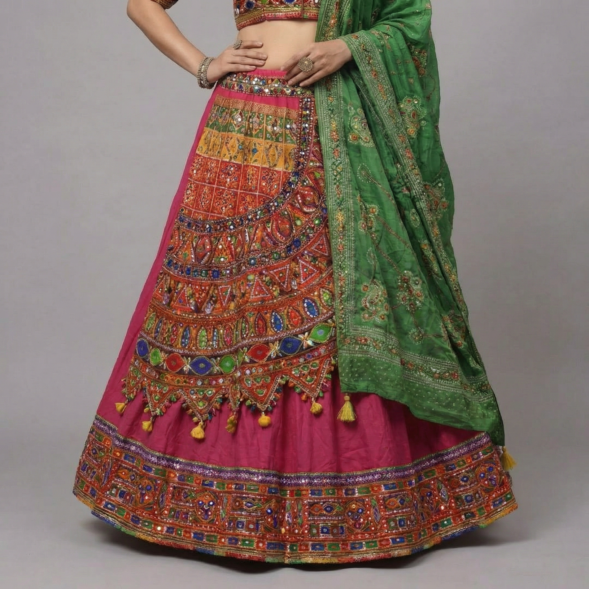 Fuchsia Festive Chaniya Choli