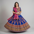 Royal Blue Garba Chaniya Choli