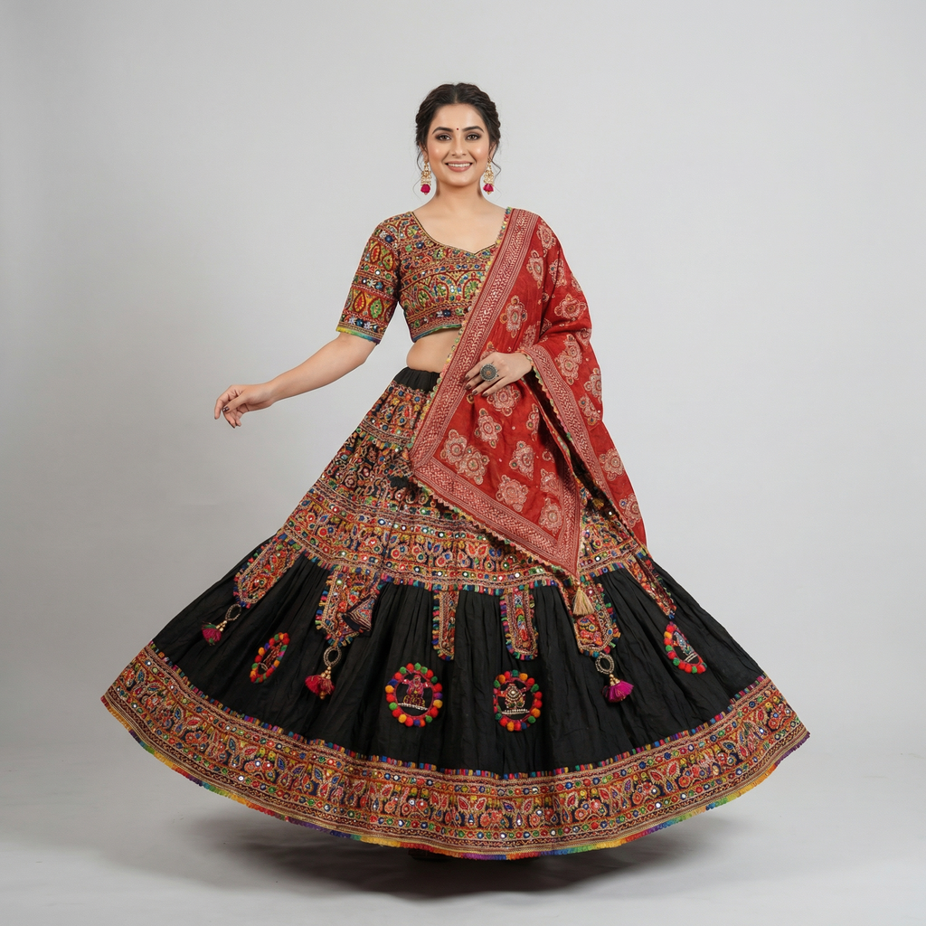 Obsidian Festive Chaniya Choli