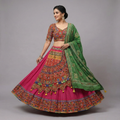 Fuchsia Festive Chaniya Choli