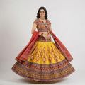 Saffron Petal Chaniya Choli